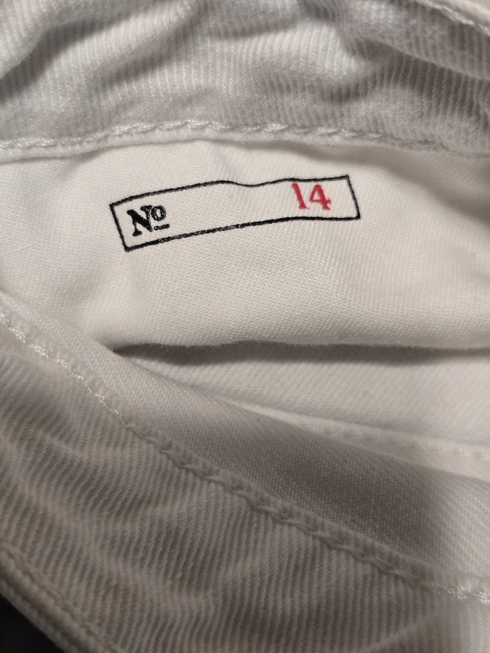 Girl's Polo Ralph Lauren White Denim Cutoff Shorts - Picture 4 of 6